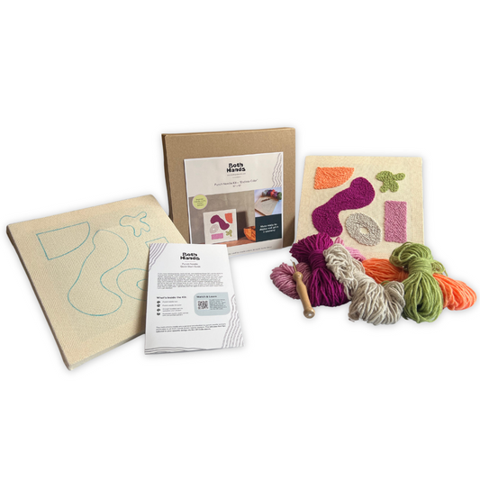 "Endless Color" - Punch Needle Kit - Modern DIY Wall Art for Beginners