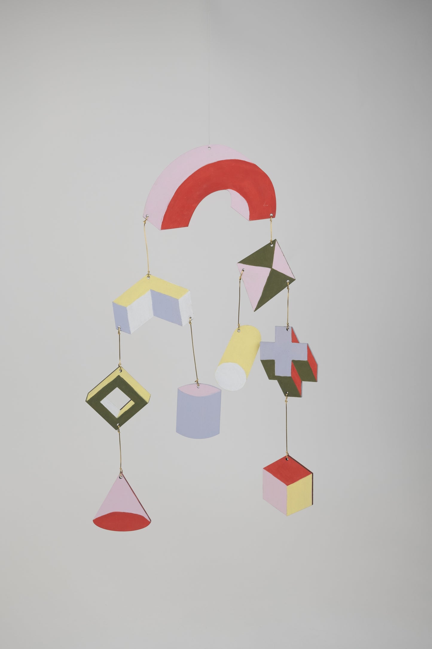 "Construct" Mobile Kit - DIY Modern Geometric Wall Hanging