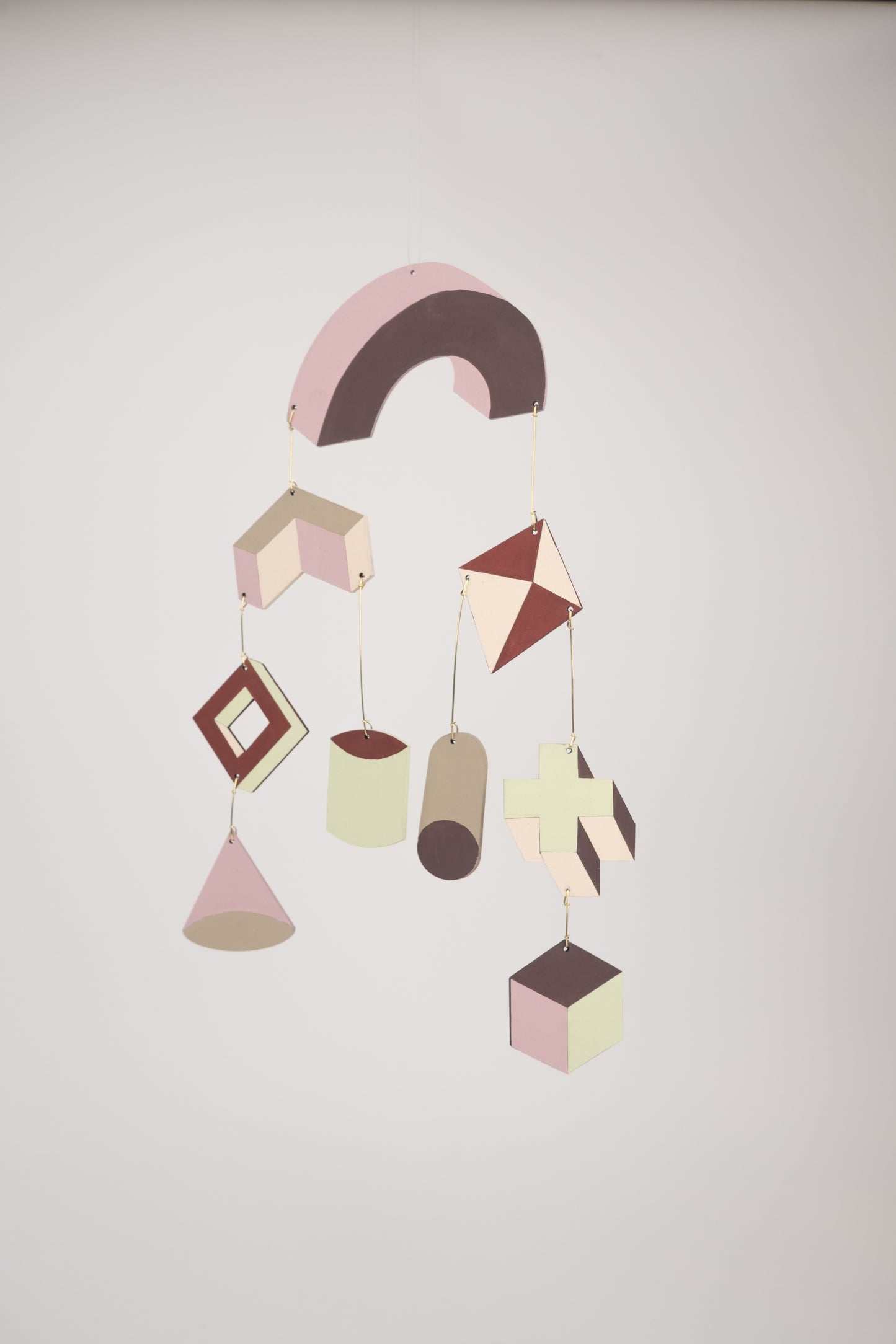 "Construct" Mobile Kit - DIY Modern Geometric Wall Hanging