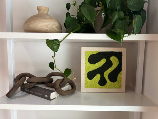 "Mind Meld" - Punch Needle Kit - Modern DIY Wall Art for Beginners