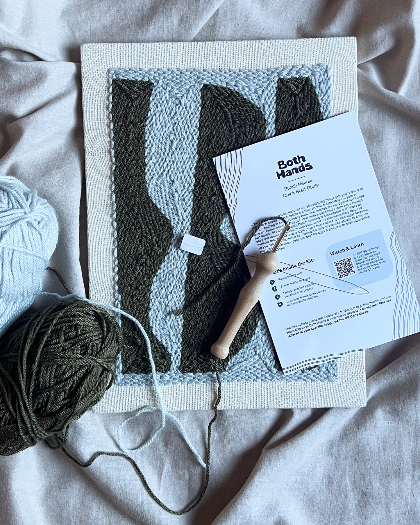 Pillars - Punch Needle Wall Art Kit