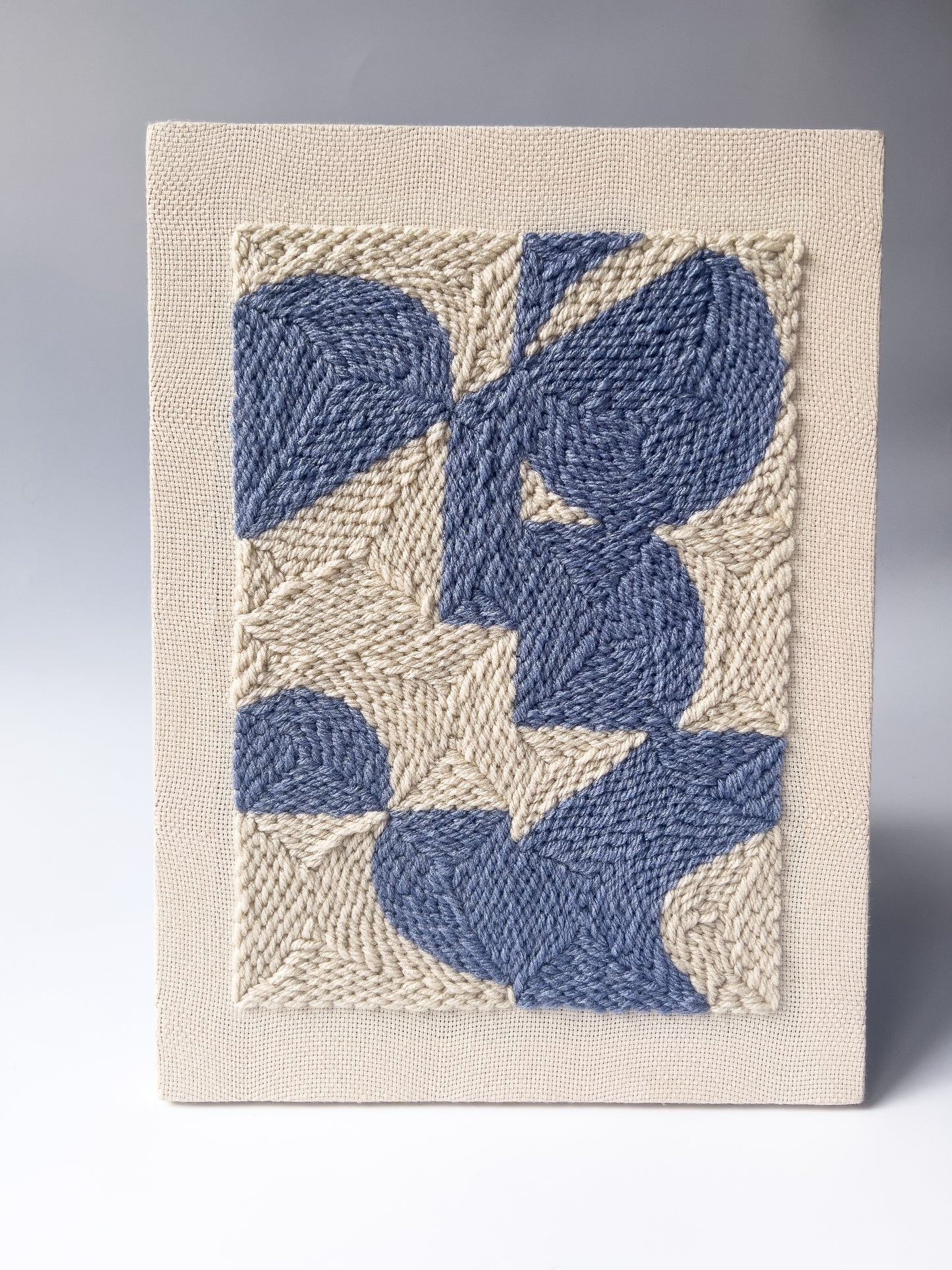 "Fractal" - Punch Needle Kit - Modern DIY Wall Art for Beginners