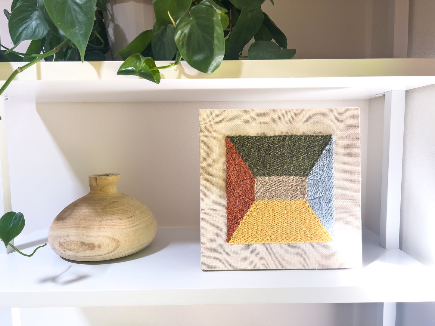 "Portal" - Punch Needle Kit - Modern DIY Wall Art for Beginners