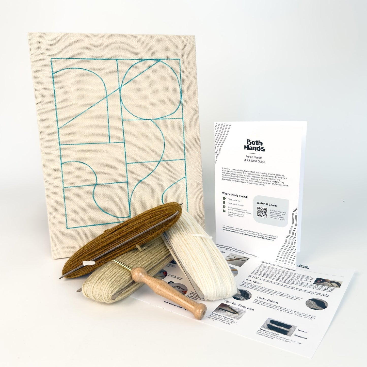 Fractal - Punch Needle Kit