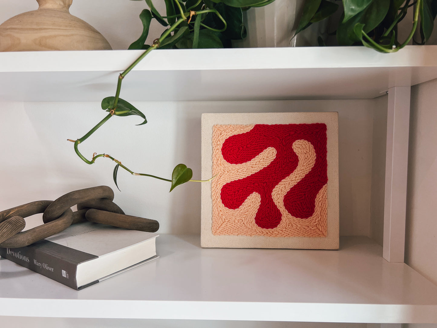 "Mind Meld" - Punch Needle Kit - Modern DIY Wall Art for Beginners