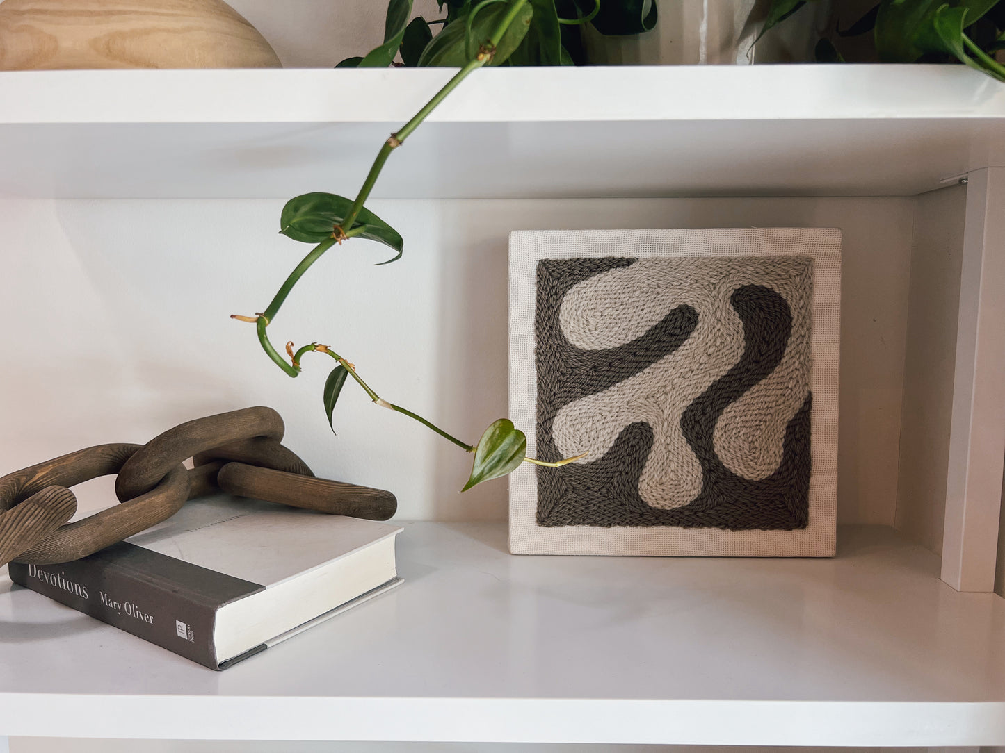 "Mind Meld" - Punch Needle Kit - Modern DIY Wall Art for Beginners