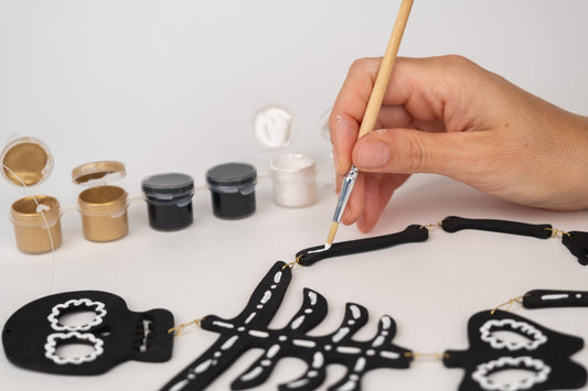 "Bones" Mobile Kit - DIY Modern Skeleton Wall Hanging