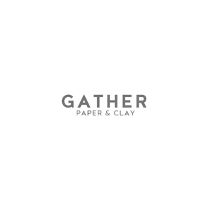 Gather Paper & Clay Logo