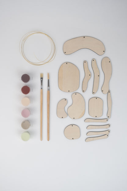 "Orbit" Mobile Kit - DIY Modern Sculptural Mobile Craft Kit