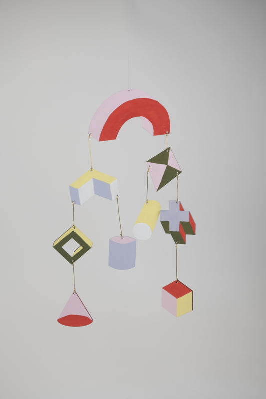 "Construct" Mobile Kit - DIY Modern Geometric Wall Hanging