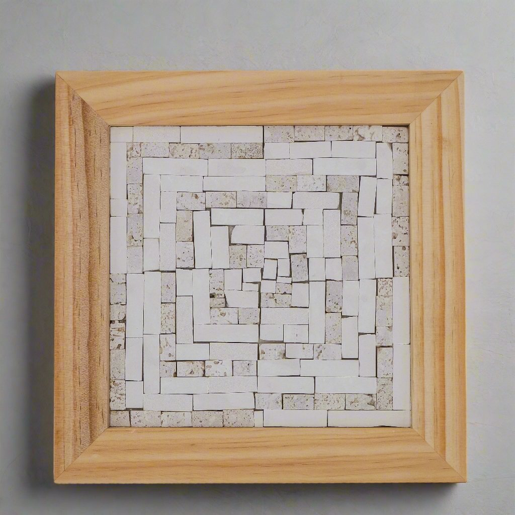 Offset - Marble Mosaic Wall Art Kit