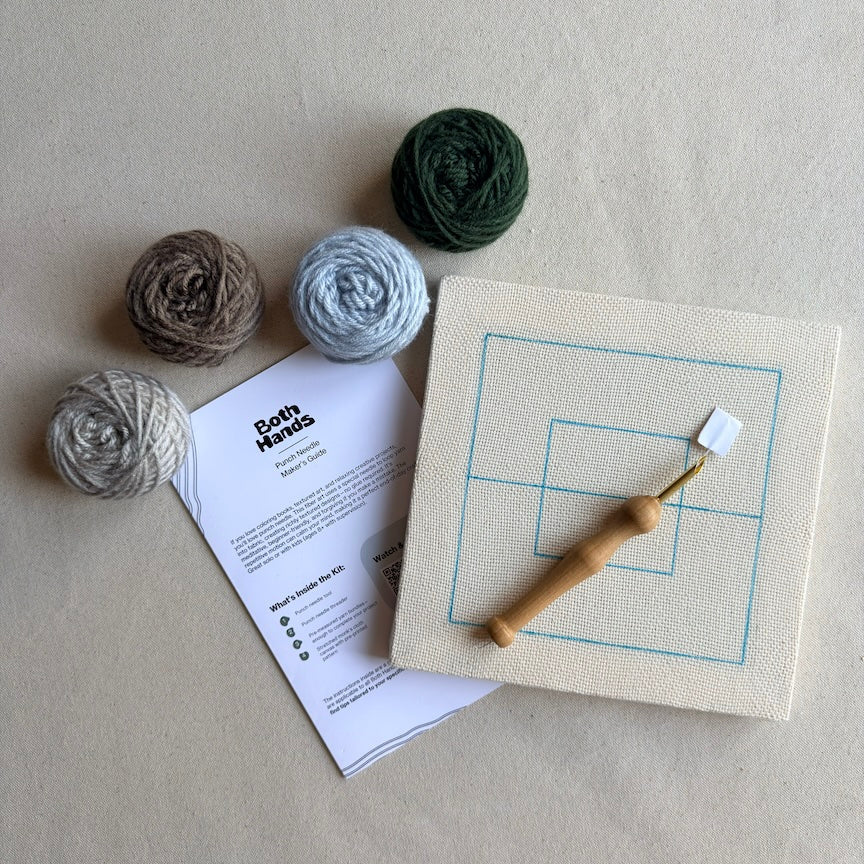 Color Plane - Alpine Punch Needle Kit
