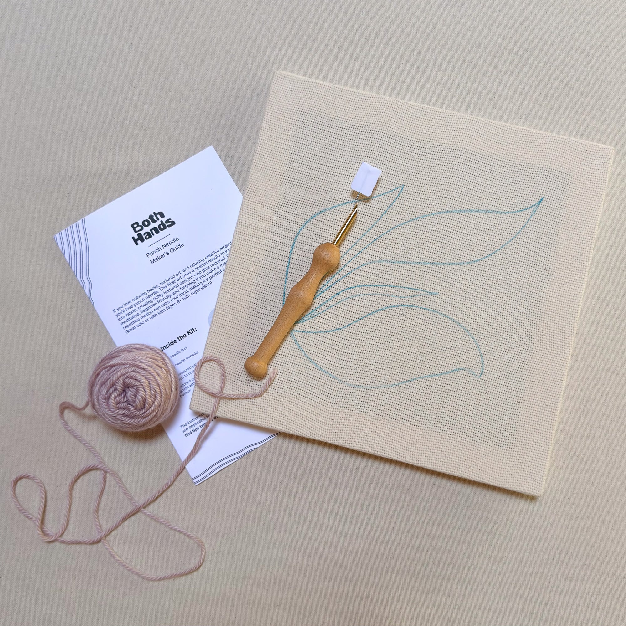 Drift - Thistle Punch Needle Kit