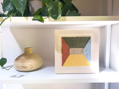 "Portal" - Punch Needle Kit - Modern DIY Wall Art for Beginners