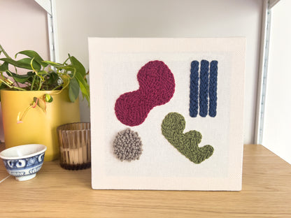 "Merida" - Punch Needle Kit - Modern DIY Wall Art for Beginners