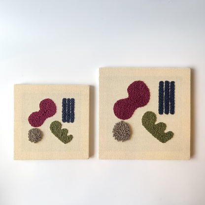 "Merida" - Punch Needle Kit - Modern DIY Wall Art for Beginners