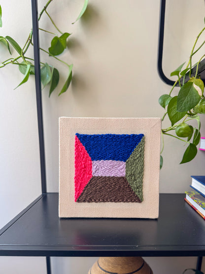 "Portal" - Punch Needle Kit - Modern DIY Wall Art for Beginners