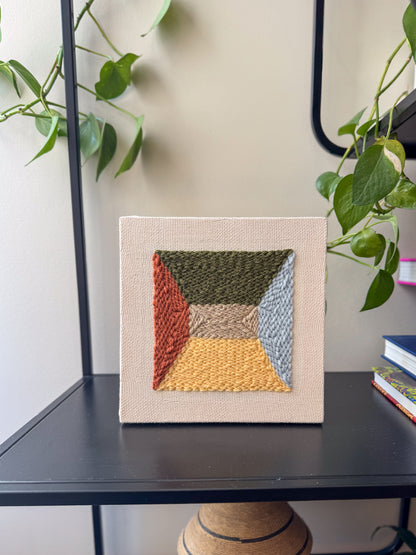 "Portal" - Punch Needle Kit - Modern DIY Wall Art for Beginners