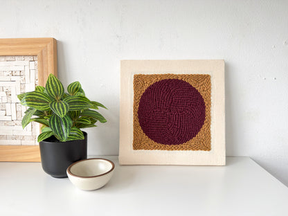 "Spotted" - Punch Needle Kit - Modern DIY Wall Art for Beginners