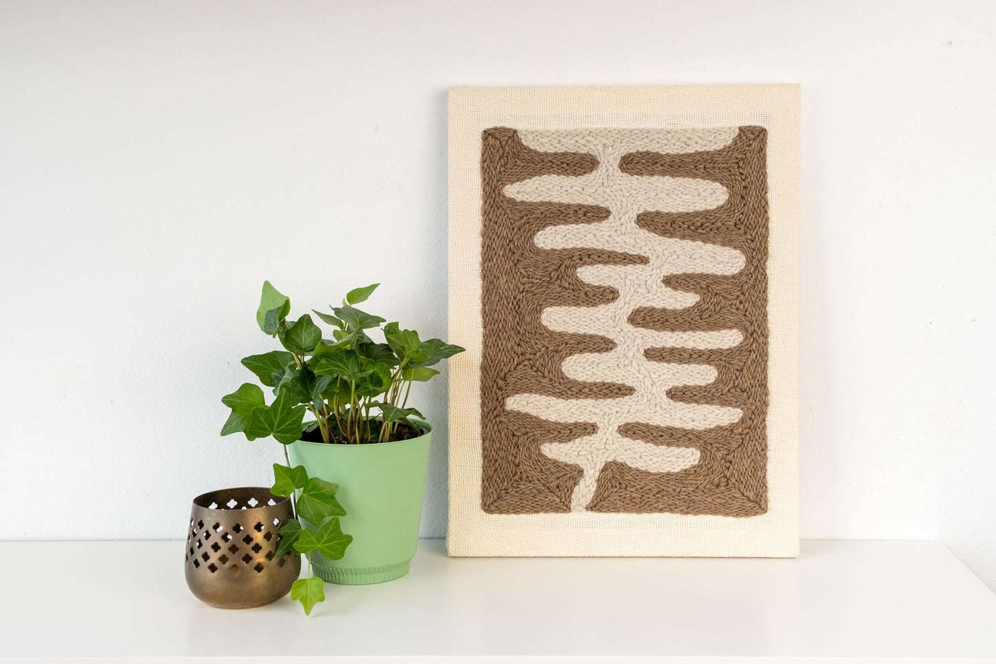 "Fluid" - Punch Needle Kit - Modern DIY Wall Art for Beginners