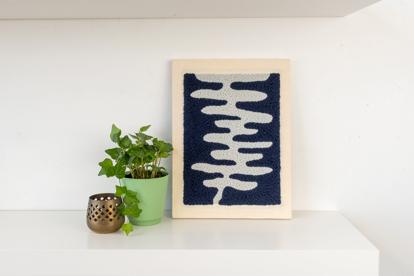 "Fluid" - Punch Needle Kit - Modern DIY Wall Art for Beginners